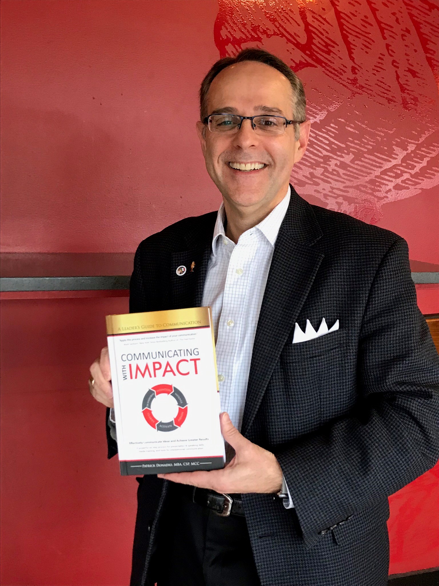 Communicating with IMPACT book author Patrick Donadio
